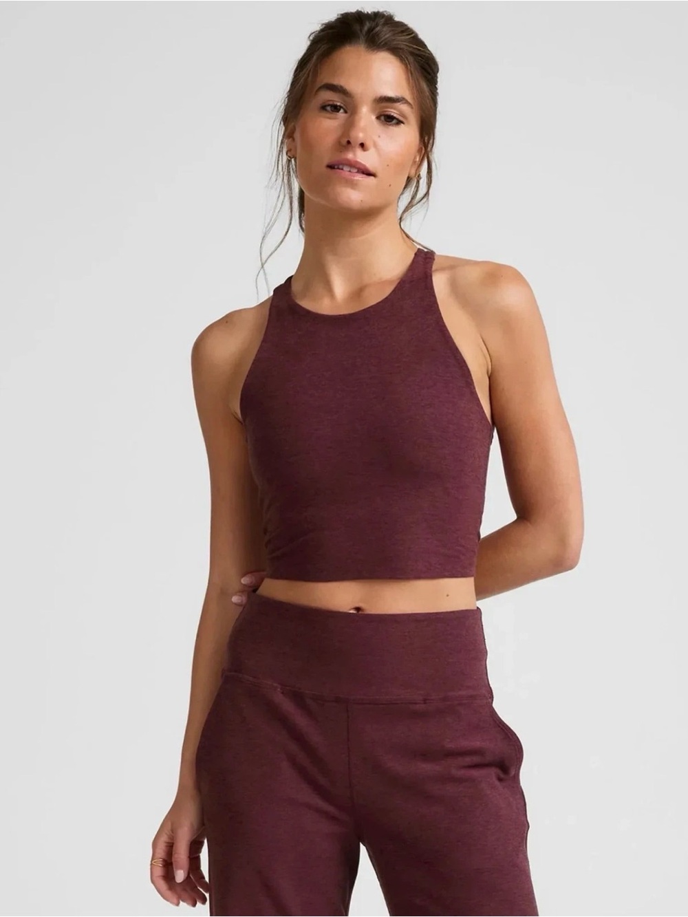 NWT Beyond Yoga Spacedye Refocus Cropped Tank - Size XS - MSRP $74